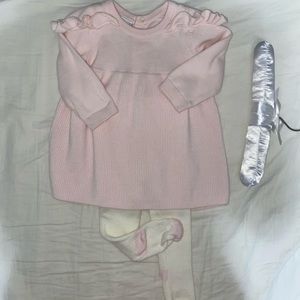 Edgehill Collection sweater dress and leggings
